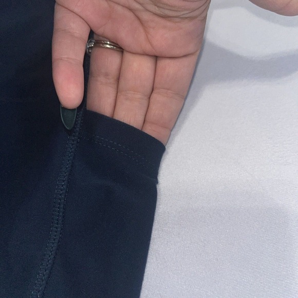 Mondetta L Large Blue Leggings With Pockets Full Length - Picture 6 of 12